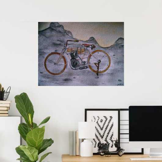 POSTER VÉLO (Bureau à domicile)