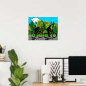 Poster Vélo (Bureau à domicile)