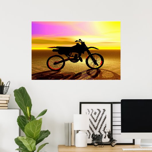 Poster Vélo (Bureau à domicile)