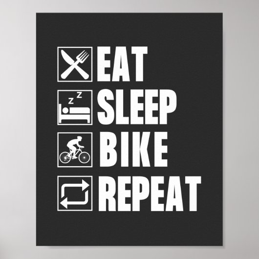 POSTER VÉLO (Devant)