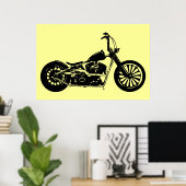 Poster Vélo à hélico (Bureau à domicile)
