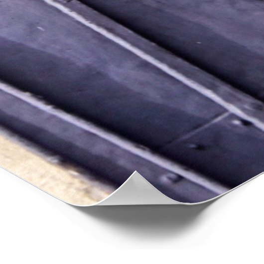 Poster Vélo bleu (Coin)