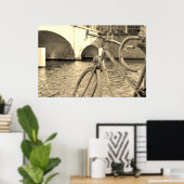 Poster Vélo Bruges (Bureau à domicile)