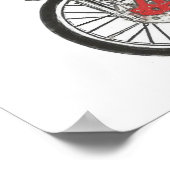 Poster Vélo classique Schwinn Stingray banana siège vélo (Coin)