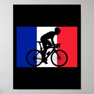 Poster Vélo Cyclisme Français France