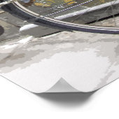 Poster Vélo de Barcelone (Coin)