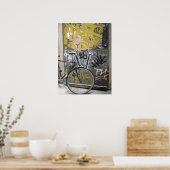 Poster Vélo de Barcelone (Cuisine)