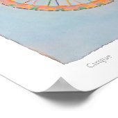 Poster Vélo de cirque imprimé (Coin)