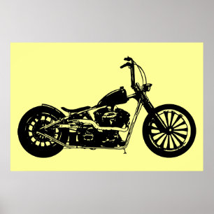 Poster Vélo de couperet