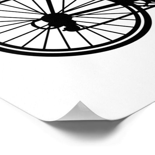 Poster Vélo de course (Coin)