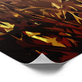 Poster Vélo de galets en pastele céréale photo de l'affic (Coin)