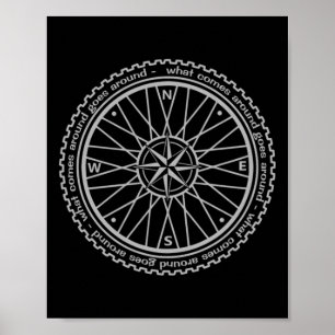 Poster Vélo de Montagne Comp Cyclisme Vélo de Montagne