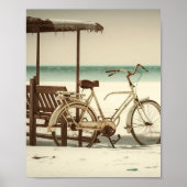 Poster Vélo de plage (Devant)