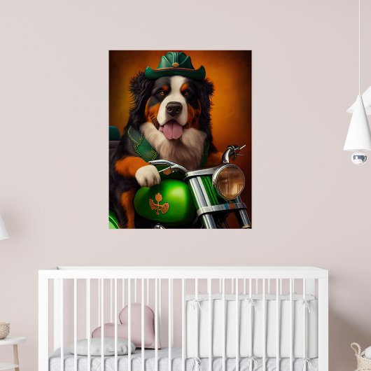 Poster Vélo de randonnée bernois Saint-Patrick (Pépinière 2)