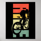 Poster Vélo de route à vélo (Devant)