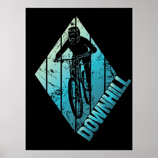 Poster Vélo de sentier Vélo de montagne (Devant)
