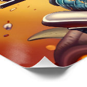 Poster Vélo d'équitation Imaginaire Giraffe (Coin)