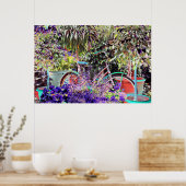 Poster Vélo en haute couleur (Cuisine)