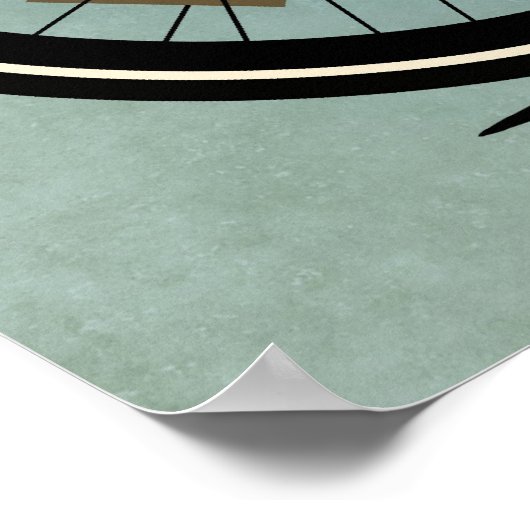 Poster Vélo Fixie (Coin)