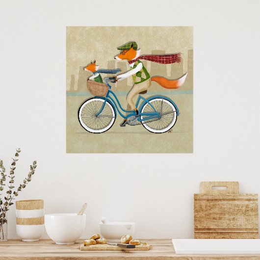 Poster Vélo Fox (Cuisine)