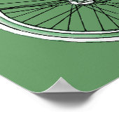 Poster vélo rétro (Coin)