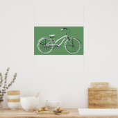 Poster vélo rétro (Cuisine)