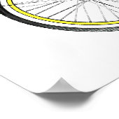 Poster vélo rétro (Coin)
