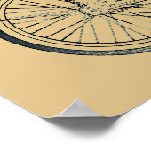 Poster vélo rétro (Coin)