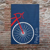 Poster Vélo rouge et blanc
