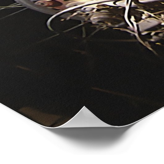 Poster Vélo rouillé (Coin)