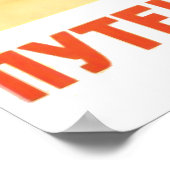 Poster Vélo sur l'URSS, sois Touriste ! (Coin)