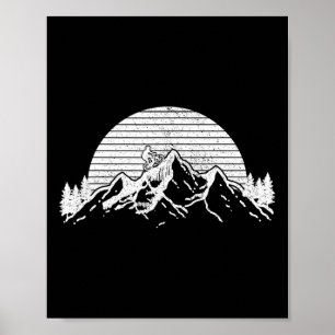 Poster Vélo tout terrain VTT vélo cyclisme vélo de descen