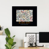 Poster vélo VÉLO ART (Bureau à domicile)