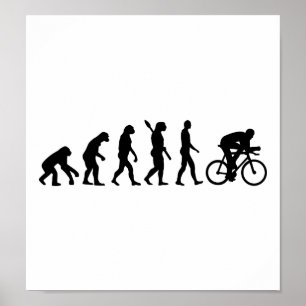 Poster Vélo vélo d'évolution