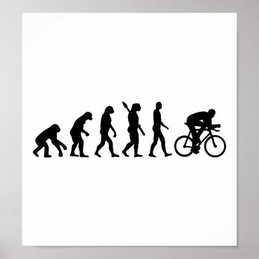 Poster Vélo vélo d'évolution (Devant)