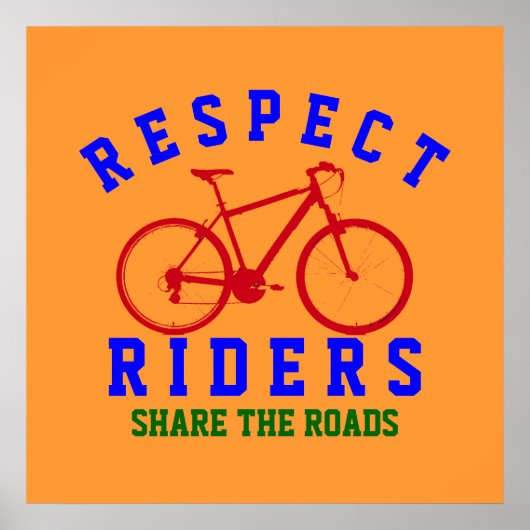 Poster vélo . vélo / vélo bien (Devant)