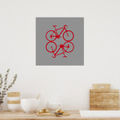 Poster vélo, vélo ; vélo / vélo (Cuisine)