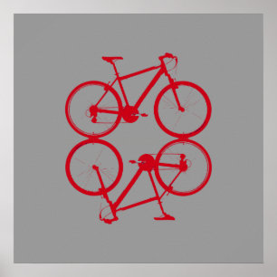 Poster vélo, vélo ; vélo / vélo