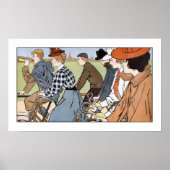 Poster Vélo, Vélos, Van Caspel (Devant)