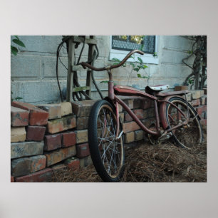 Poster Vélo vintage