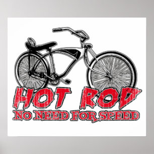 Poster vélo vintage