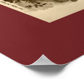 Poster Vélo vintage (Coin)