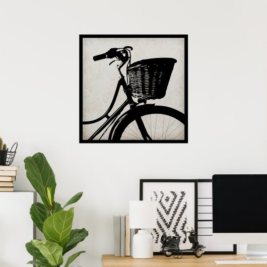 Poster Vélo vintage (Bureau à domicile)