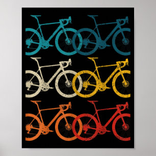 Poster Vélo vintage Vélo de route Vélo de course