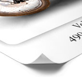 Poster Velocette Venom Clubman 1966 Moto - A3 (Coin)