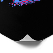 Poster Velociraptor (Coin)