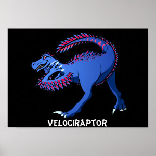 Poster Velociraptor