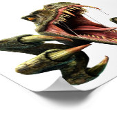 Poster Velociraptor (Coin)