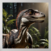 Poster Velociraptor (Devant)