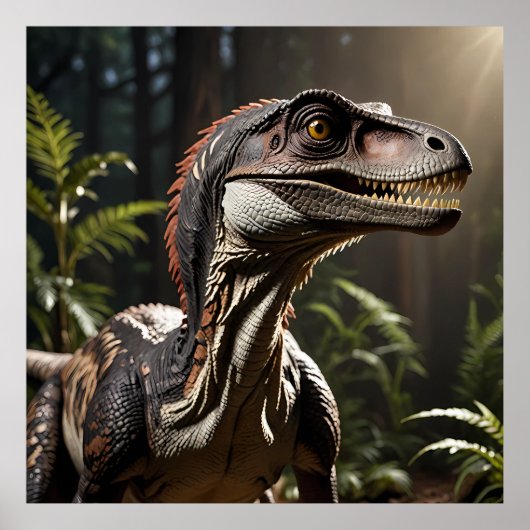 Poster Velociraptor (Devant)